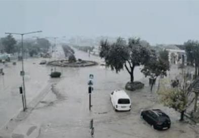 Волос и Скиатос под вода, сериозни проблеми од невремето во Грција