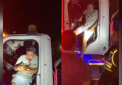 Чудо во Колумбија: Возач на камион паднал во транс, сите мислат дека бил „опседнат“ (ВИДЕО)
