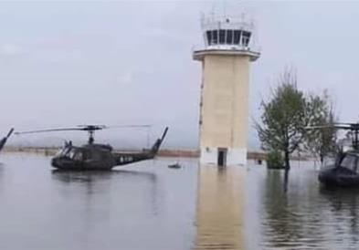 Грчката армија демантира дека се поплавиле хеликоптери во воениот аеродром во Волос