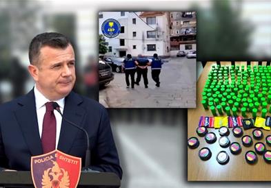 Голема акција во Албанија: Уапсени 233 дилери, продавале дрога во близина на училишта(ВИДЕО)