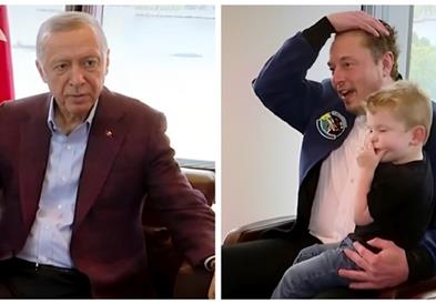 Ердоган го праша Маск каде е жена му, снимката од засрамениот милијардер стана хит (ВИДЕО)