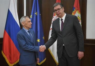 Вучиќ го информирал рускиот амбасадор дека Курти спроведува етничко чистење на Косово