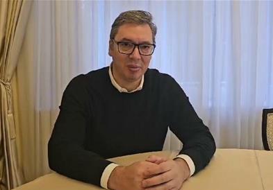 Вучиќ утрово се обрати до нацијата: Направија сѐ за да ја уништат Србија, но ќе победи (ВИДЕО)