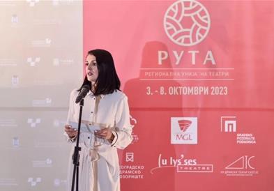 Костадиновска-Стојчевска: Драмски со фестивалот „Рута“ е мост за поврзување на регионот