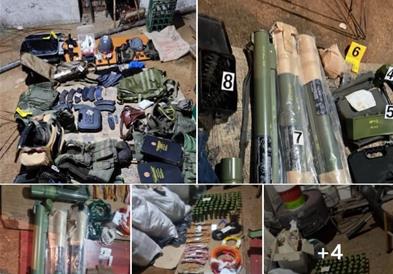 Минофрлачи, оружје, експлозив... меѓу запленетото во денешната рација во северно Косово