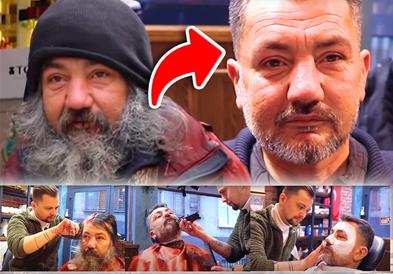 Бездомник доживеа неверојатна трансформација, снимката е прегледана над 42 милиони пати (ВИДЕО)