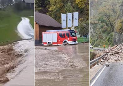 Поплави во Словенија- силните дождови поплавија патишта, куќи, училишта... (ВИДЕО)