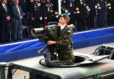 Воена парада во Солун по повод националниот празник на Грција