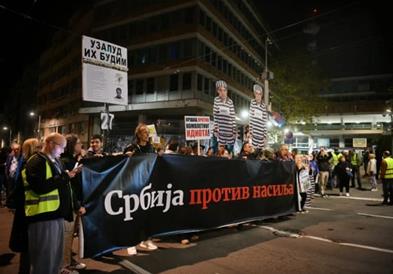 Во Белград 27-ми протест „Србија против насилството“