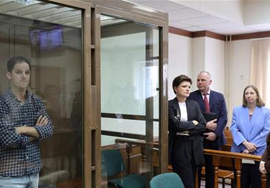 Рускиот суд го продолжи притворот на дописникот на Волстрит журнал, Гершкович