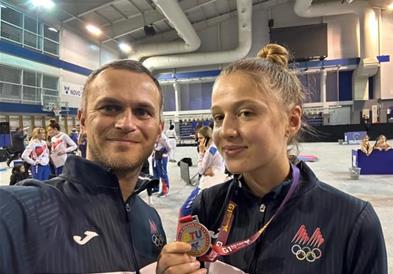 Македонската таеквондистка Рељиќ  сребрена на Балкан Г1 Куп