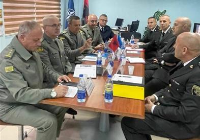 Средба на воени претставници на Косово и Албанија за унапредување на соработката
