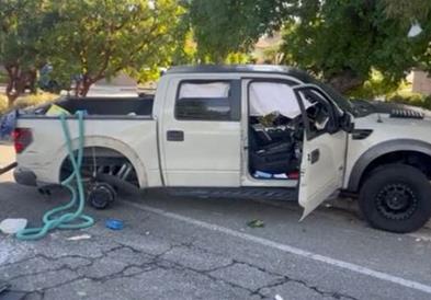 Видео: Полициска бркотница, уништен  „Ford F-150 SVT Raptor“