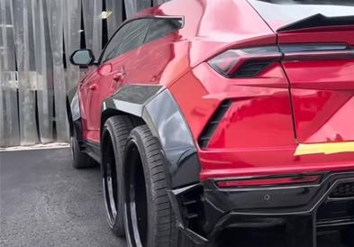 Видео: Необично  „Lamborghini Urus“ со погон 6x6