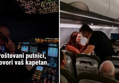 Пилот на Ер Србија ги изненади патниците: Сега имаме непланирана објава (ВИДЕО)
