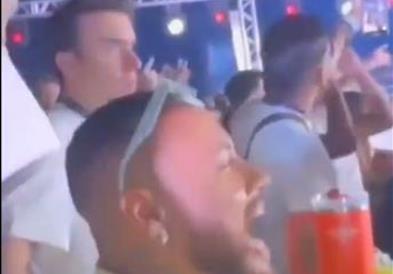 Видео: Повредениот Нејмар се забавува 