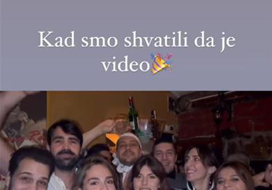 Српскиот актер Милош Биковиќ со забава до зори го славеше раѓањето на синот 