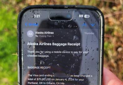 Фото: „iPhone“ преживеа пад од авион, батеријата сè уште на 50%