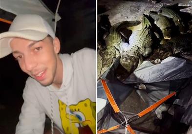 Момче се разбудило од звуци пред шаторот, излегол и се избезумил од глетката (ВИДЕО)