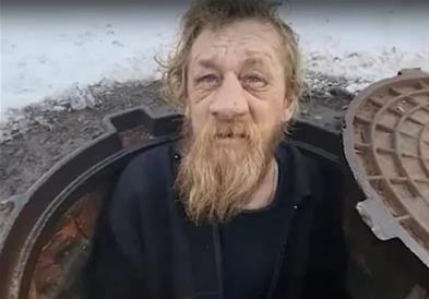 Русин се опил и пропаднал во шахта- останал 15 години да живее во канализација 