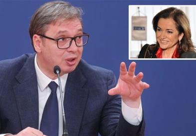 Вучиќ за приемот на Косово во Советот на Европа: Срам да ти е Дора Бакојани, знам кој ти нареди