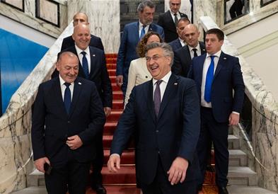 Хрватска доби нова Влада- Пленковиќ го почна третиот премиерски мандат 