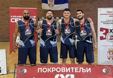 Второ место на турнир во Митровица, Србија за  3x3 екипата на Кино Влае 