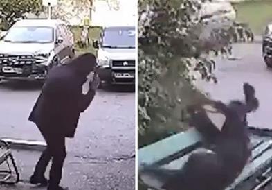 Пијан Русин падна од трети кат, стана и продолжи да оди како ништо да не било (ВИДЕО)