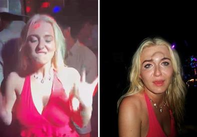 Дошла во дискотека за да се забавува, а завршила со „рог“ на челото (ВИДЕО)