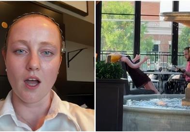 Келнерка снимила муштерија како вечера со кукла на надувување, па добила отказ (ВИДЕО)