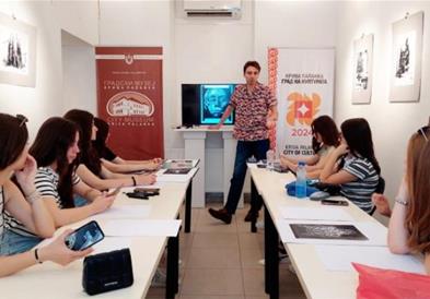 Во Градскиот музеј Крива Паланка нов циклус работилници од проектот „Уметност и музика 2024“