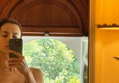 Ирина Шајк во бикини- на прагот на 40-тите го покажа совршеното тело (ФОТО)