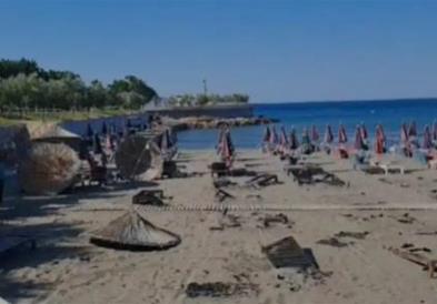 Големиот пожар во Шенѓин, Албанија ставен под контрола, плажите празни