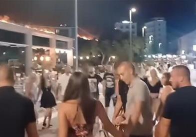 Пожар беснее кај Сутоморе, ама некому му е до оро (ВИДЕО)