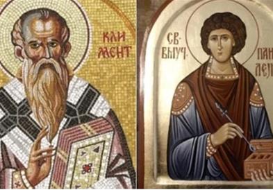Свети Климент Охридски и Свети Пантелејмон