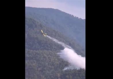 Кипар објави видео од учеството на кипарските авиони во гаснењето на пожарите во Македонија