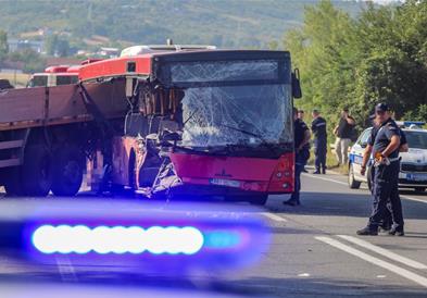 Уапсен е возачот на автобусот по тешката сообраќајка во близина на Белград 