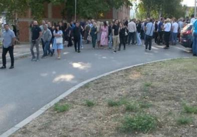 Протест на Србите од паралелните косовски институции во Северна Митровица