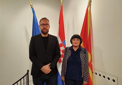 Љутков: Македонскиот КИЦ во Загреб е мост за продлабочување на соработката со Хрватска