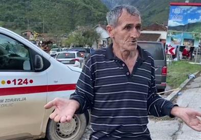 Жител од поплавената Јабланица: Синот одеше зад мене, кога го однесе бран од три метри (ВИДЕО)