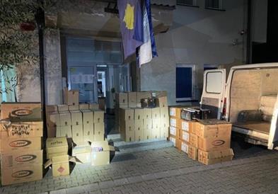 Косовската полиција заплени шверцувана стока од Македонија вредна 120.000 евра