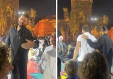 Видео: Ѓоковиќ и Надал приредија шоу во Ријад: Новак го покани Рафа да танцува 