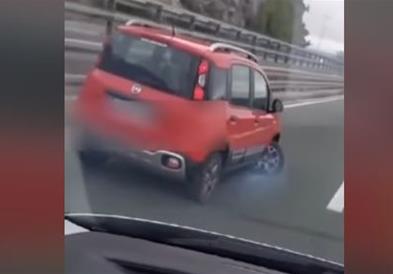 Бизарна снимка од Хрватска: Погледнете како вози оваа „Fiat Panda“