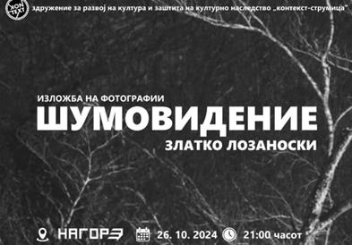 „Шумовидение“ изложба на фотографии на Златко Лозаноски во Струмица