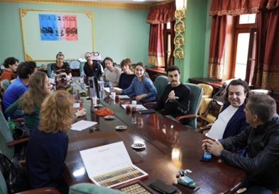 Почна првата читачка проба на претставата „Замисли нов свет“