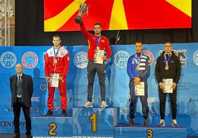 Илиоски со втора европска титула во кикбокс на првенството во Атина! 