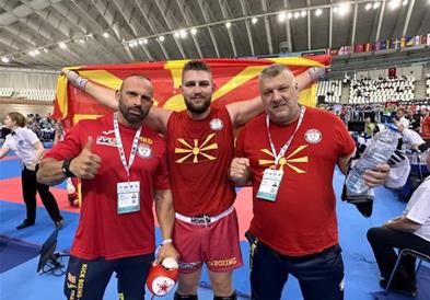 Михајловски: Среќен сум што донесов медал за Македонија