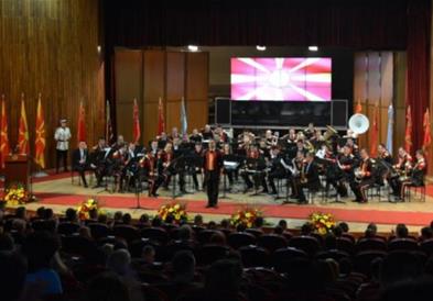 Предновогодишен концерт на оркестарот на Армијата