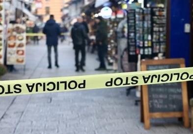 Вооружена престрелка во сараевската Башчаршија- еден е повреден, друг е во бегство