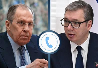 Вучиќ телефонски разговарал со Лавров за „три важни теми“ 